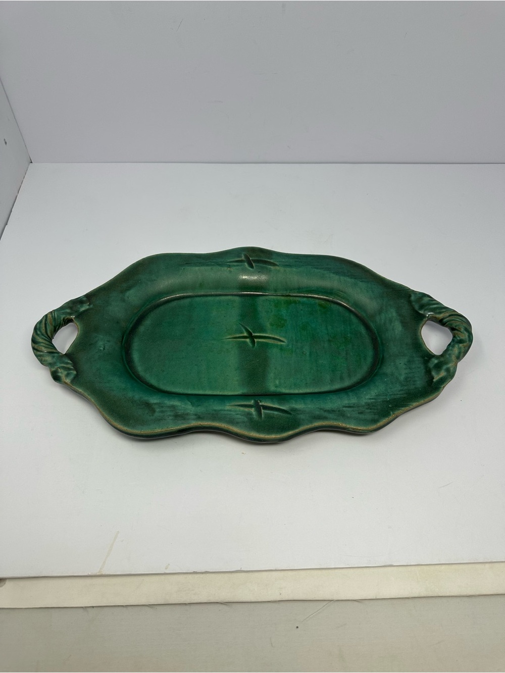 Vintage Signed Walsh Studio Pottery Platter Original USA P2